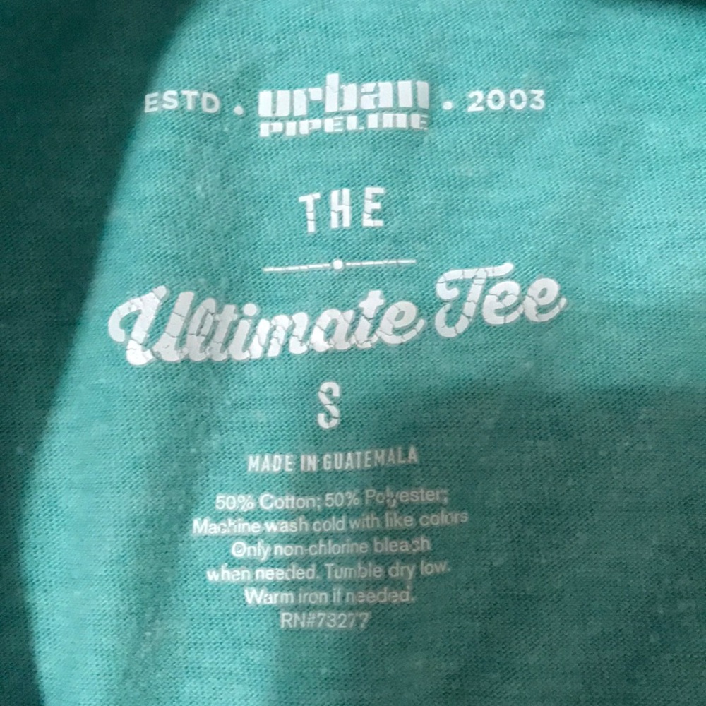 Plain teal green blue shirt the ultimate tee - Picture 2 of 4